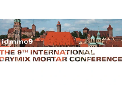 9th International Drymix Mortar Conference, idmmc9, Nürnberg, 27. March 2023